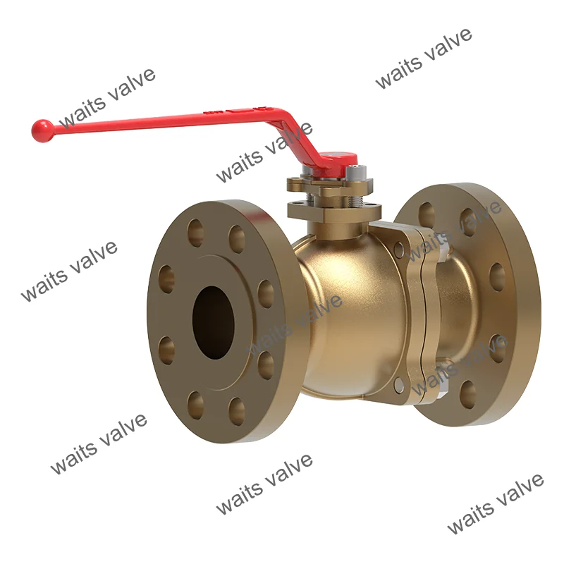 Bronze Lever Floating Ball Valve