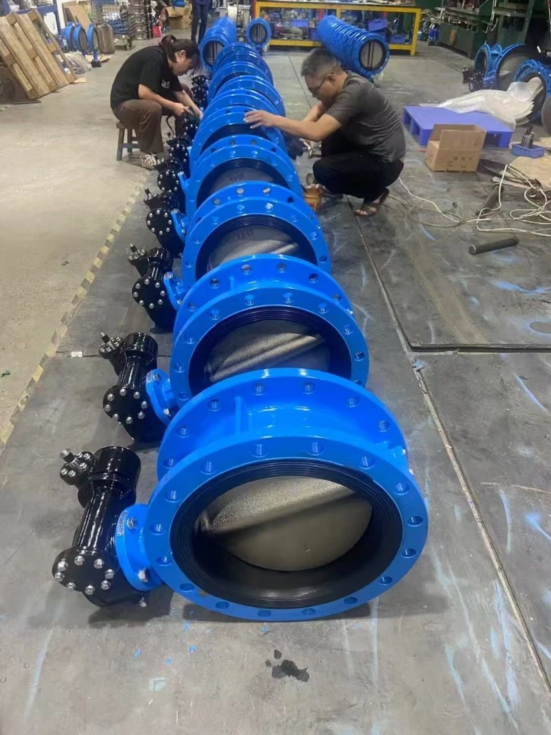 Gear Flange Butterfly Valve